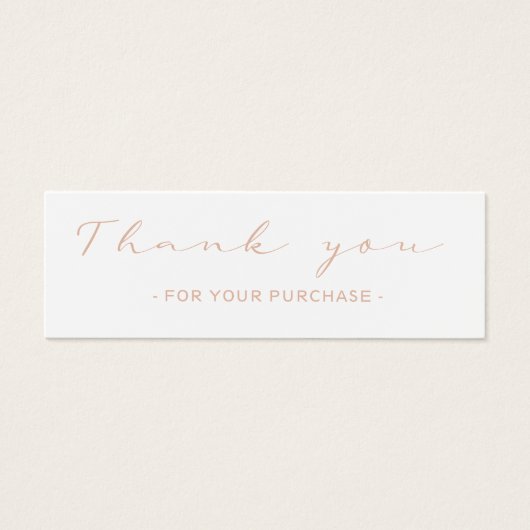 ソーシャルメディア挿入カードのご注文 (正面)