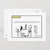 ソーシャルメディア漫画はがき ポストカード (正面/裏面)