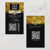 ソーシャルメディア製品の価格ラベル/販売プロモーションカード 名刺 (正面/裏面)