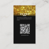 ソーシャルメディア製品の価格ラベル/販売プロモーションカード 名刺 (裏面)