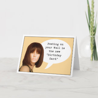 ソーシャルメディア誕生日 カード