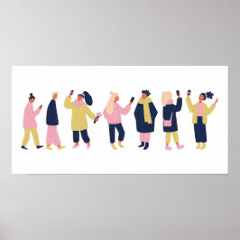 ソーシャルメディア関係者 ポスター