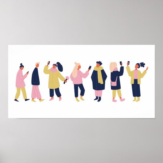 ソーシャルメディア関係者 ポスター (正面)