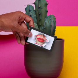 ソーシャルメディア、トレンディーメイクアップアーティストQRコード 名刺