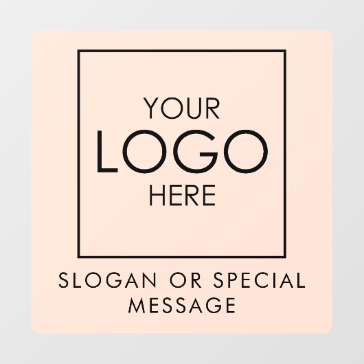 ソーシャルメディア QRコードでつながろう モダン ボールド ウィンドウサイン (シート)