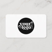 ソーシャルメディアConnect With Us Qrコードホワイト 名刺 (裏面)