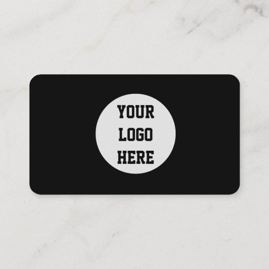 ソーシャルメディアQRコードスキャン可能ブラックプロフェッショナル 名刺 (裏面)