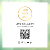 ソーシャルメディアQRコードロゴを白に追加 ウィンドウサイン (シート3)