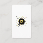 ソーシャルメディアQRコード名刺 名刺 (裏面)