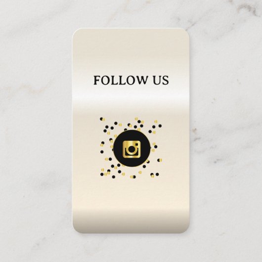 ソーシャルメディアQRコード名刺 名刺 (裏面)