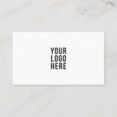 ソーシャルメディアQRコード名刺 名刺 (裏面)