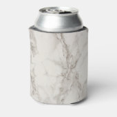 ソーシャルメディアQRコード大理石モダンビジネスロゴ 缶クーラー (缶裏面)
