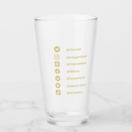 ソーシャルメディアYOUTUBEインフルエンサー タンブラーグラス