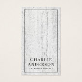 ソーシャルメディエレガントアストーンのテクスチャ名刺 (正面)