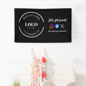 ソーシャルメディカスタムアのWebサイトのロゴバナーを取得しよう 横断幕 (インサイチュ)