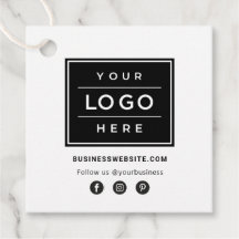 ソーシャルメディカスタムアアイコン付きビジネスロゴ