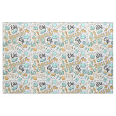 ソーシャルメディクールアパターン生地 ファブリック (ファットクウォーター)