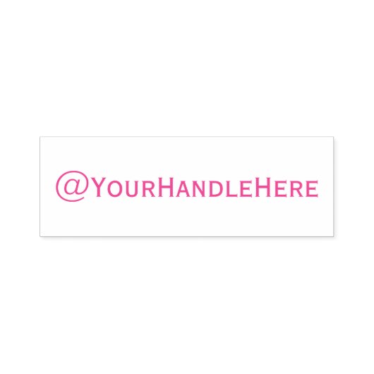 ソーシャルメディパーソナライズされたアは自己スタンプを処理する セルフインキングスタンプ (デザイン)