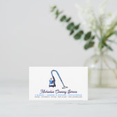 ソーシャルメディモダンアのクリーニングサービス 名刺 (スタンド正面)