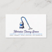 ソーシャルメディモダンアのクリーニングサービス 名刺 (正面)