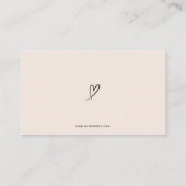 ソーシャルメディモダンアアイコンサンキューカード 名刺 (裏面)