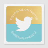 ソーシャルメディモダンアTwitter後を追のメイ (正面)