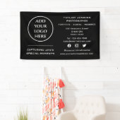 ソーシャルメディ企業のアプロフェッショナル会社ロゴ 横断幕 (インサイチュ)