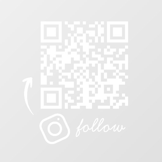 ソーシャルメディ後を追アQRコードビジネスドア ウィンドウサイン (シート)