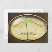 ソーシャルメーター ポストカード (正面/裏面)