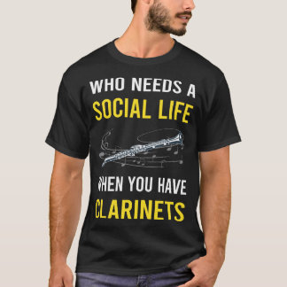 ソーシャルライフクラリネット Tシャツ