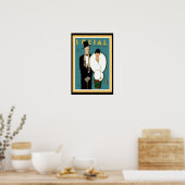 ソーシャルラハバナアールデコポスター13 x 19 ポスター (キッチン)