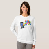 ソーシャルレディーシャツ Tシャツ (正面フル)