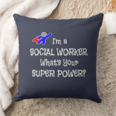 ソーシャルワーカすごいー力 クッション (ブランケット)