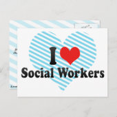 ソーシャルワーカーが大好き ポストカード (正面/裏面)