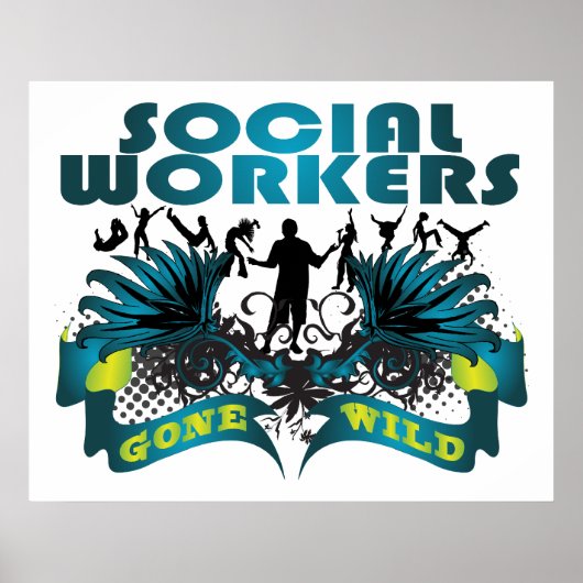 ソーシャルワーカーが熱狂 ポスター (正面)