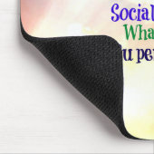 ソーシャルワーカーすごいのヒーロー マウスパッド (コーナー)