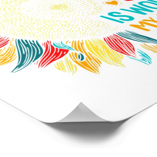 ソーシャルワーカーになって私の時間のためにあなたの人生を引き起こす ポスター (角)