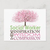 ソーシャルワーカーのはがき ポストカード (正面)
