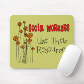 ソーシャルワーカーのギフトおよびTシャツ マウスパッド (マウス)