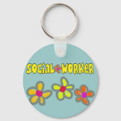 ソーシャルワーカーのギフト キーホルダー (正面)