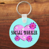 ソーシャルワーカーのギフト キーホルダー (正面)