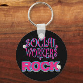 ソーシャルワーカーのギフト キーホルダー (正面)
