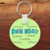 ソーシャルワーカーのギフト キーホルダー (正面)