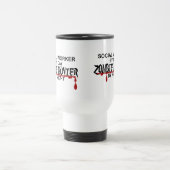 ソーシャルワーカーのゾンビのハンター トラベルマグ (中央)