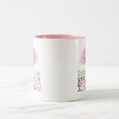 ソーシャルワーカーのマグ ツートーンマグカップ (中央)