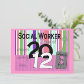 ソーシャルワーカーの卒業の招待状2012年 招待状 (スタンド正面)