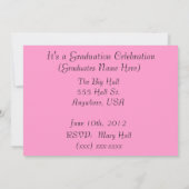 ソーシャルワーカーの卒業の招待状2012年 招待状 (裏面)