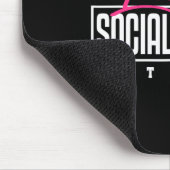 ソーシャルワーカーの卒業資格Lcsw Mswマスターズ マウスパッド (コーナー)