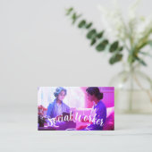 ソーシャルワーカーの名刺 名刺 (スタンド正面)