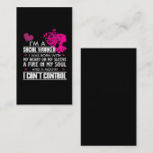 ソーシャルワーカーの女の子 名刺 (正面/裏面)